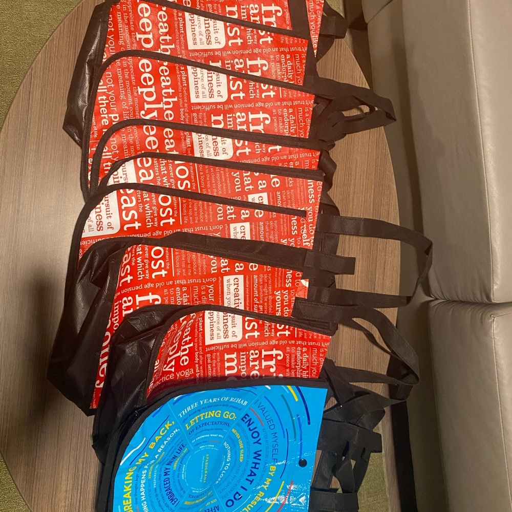 9 Lululemon Tote Shopping Bags
